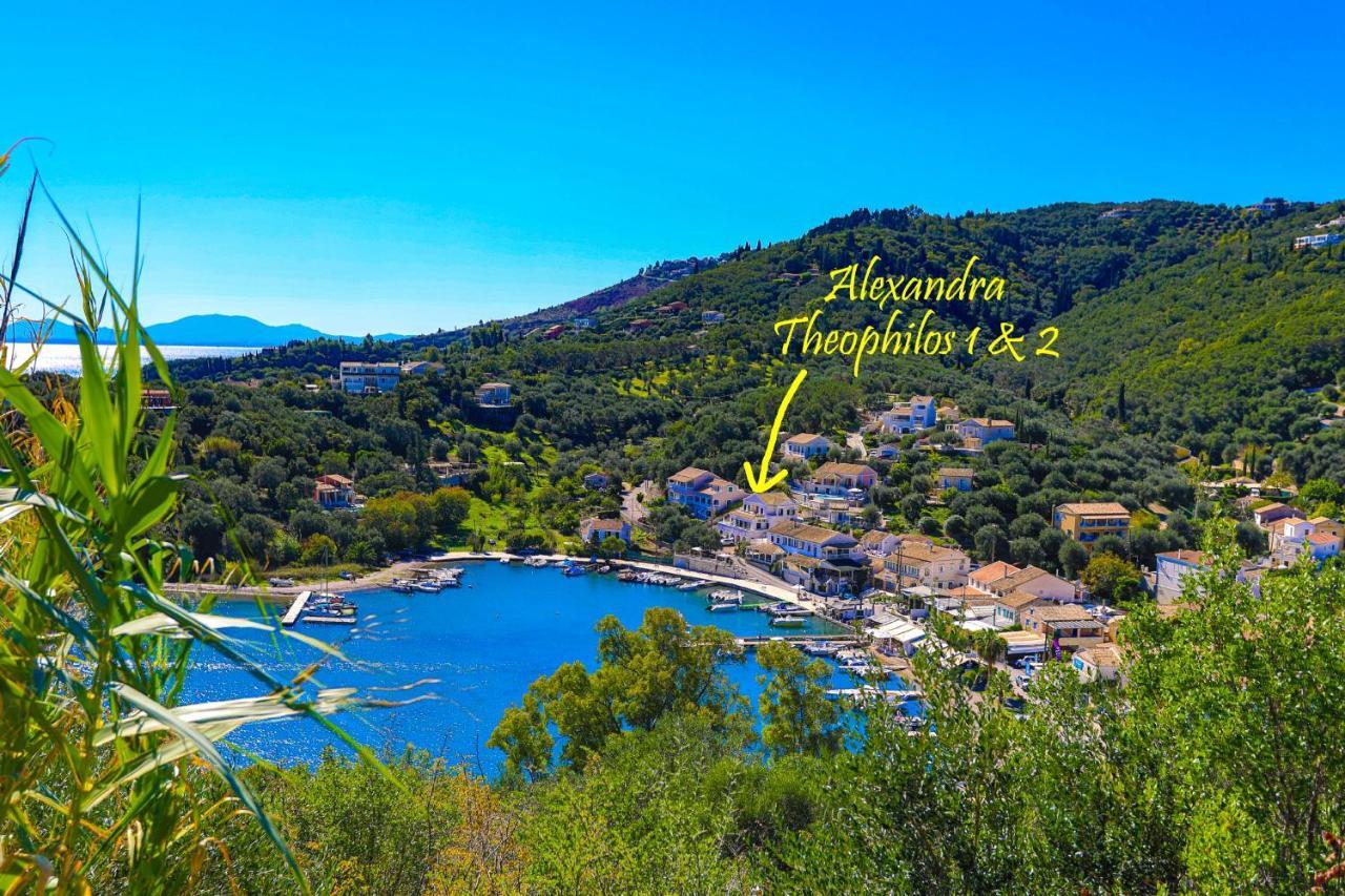 Theophilos Dio Agios Stefanos  Buitenkant foto